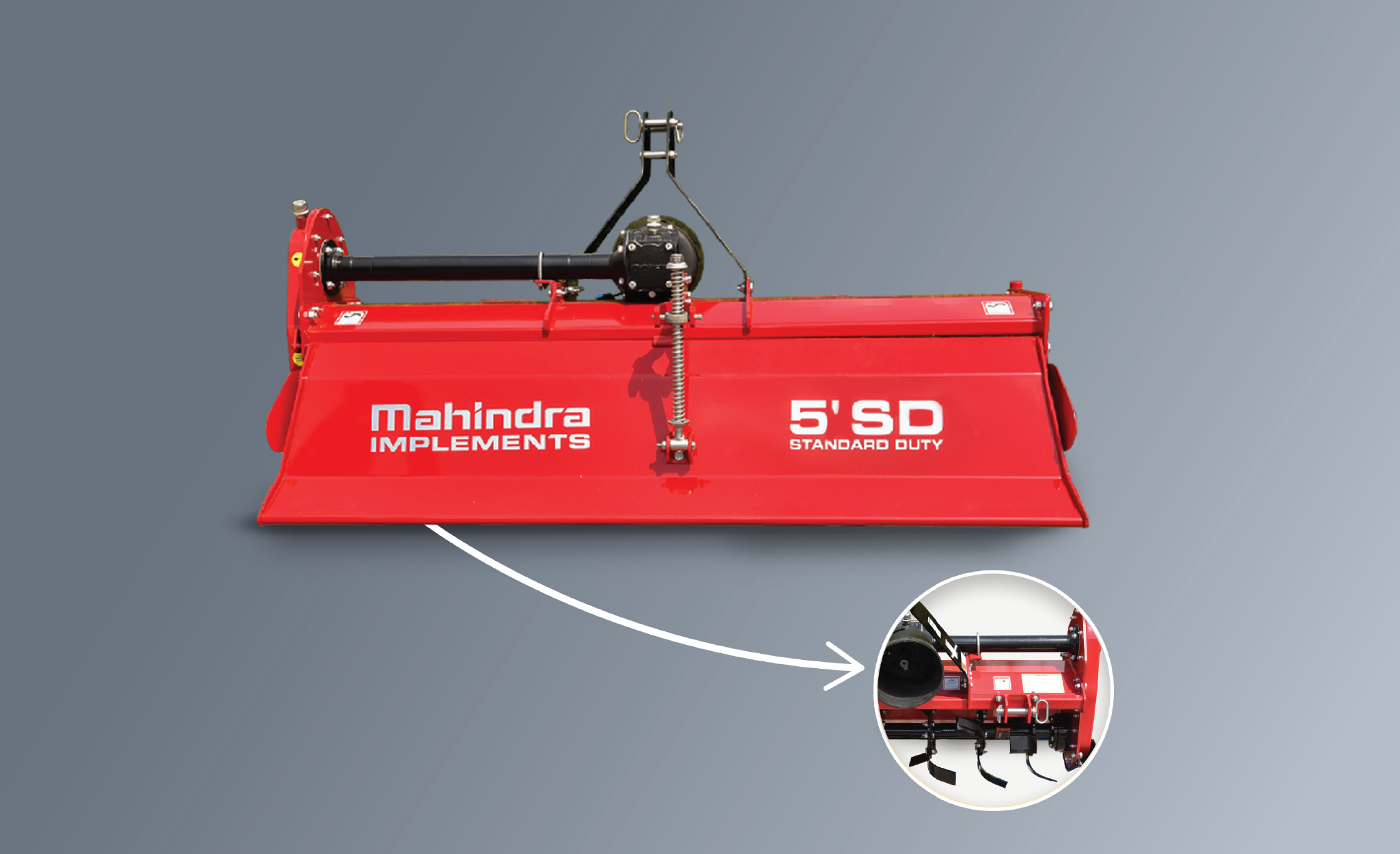 Mahindra Standard Duty UL Rotavator 