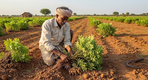 groundnut farmer